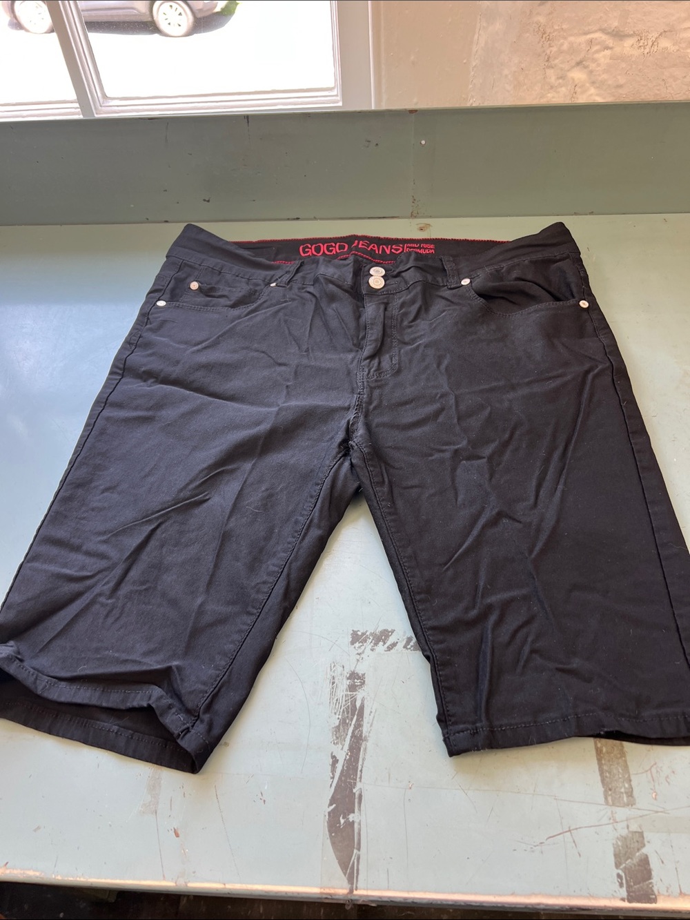 GOGO Black Women’s Bermuda Shorts xxl